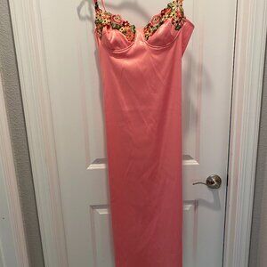Vici satin dress